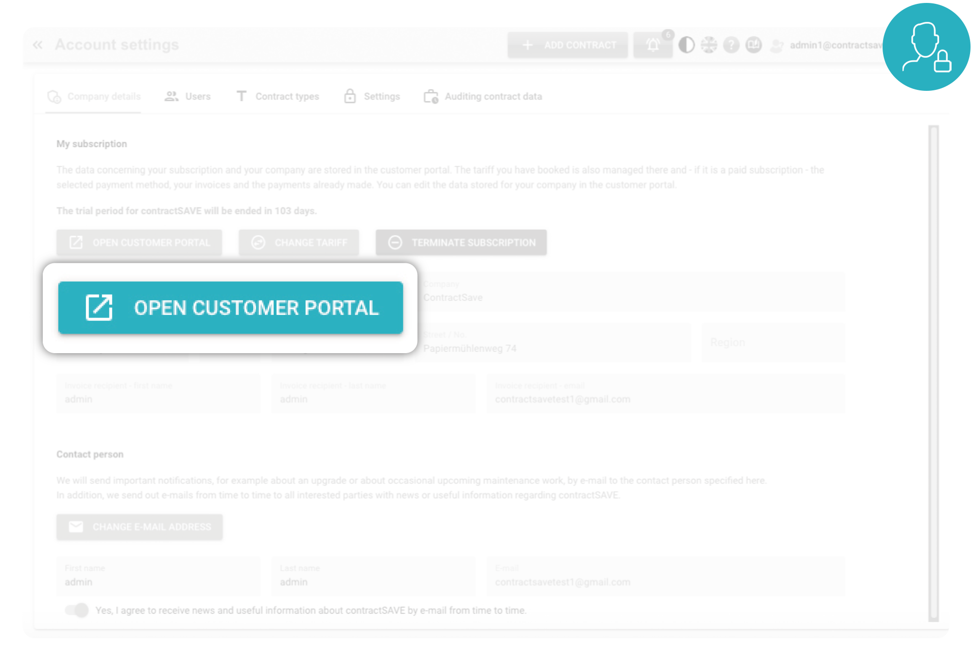 ContractSilo Dashboard